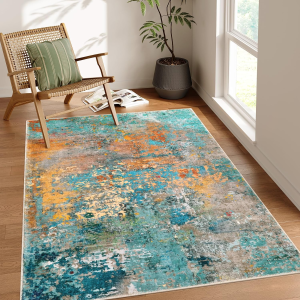 Modern Area Rug Large Washable Rugs