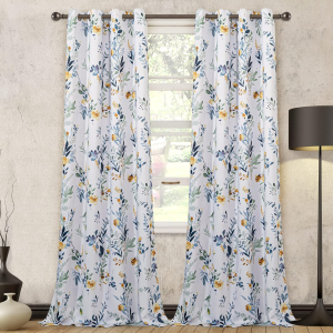 HOME Floral Curtains 84 inches Long